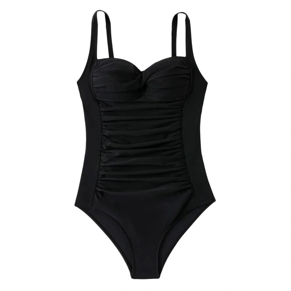 One Piece Bathing Suit for Women Vintage Womens Swimsuits Tummy Control‎ Retro M